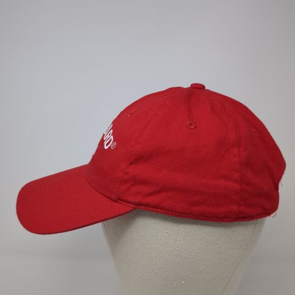 Lifeguard Slideback Baseball Cap Red One Size Adjustable Embroidered 6 Panel - Picture 2 of 7